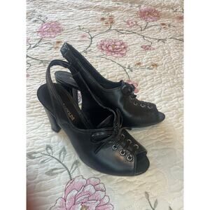 enzo angiolini lace up whimsygoth heels
